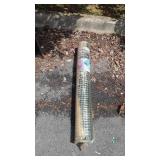 Garden Fence, 1" green plastic, 40" tall, 25ft