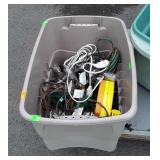 Tote with Electric Housewares cords