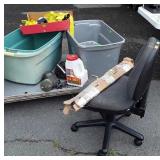 Miscellaneous hardwares lot, Insulation wire