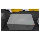 Collapsible Metal Storage Trunk, 35x23x15" high