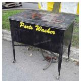 Early Double Washtub with cover lid, old Milk