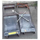 4 Automotive Wheel Dollies with 4-Way Lug wrench