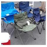 4 Folding camp type chairs