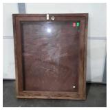 Table top or Wall Mount Show Case, wooden made