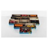 Train miniatures, eleven boxes of Athearn