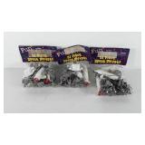 Three space playsets, unopened