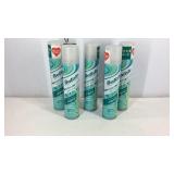 Five cans Batiste dry shampoo original new