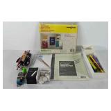 Office supplies, includes analysis pad, paper,