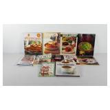 Cookbooks, eleven total, includes All recipes,