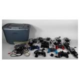 Wired game controllers, includes Play Station,