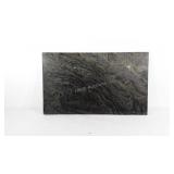 Black marble slab, 30 1/4" × 18"