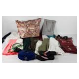 Ladies sport skirts, sizes 8 and 10, purses,