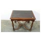 Accent table, 19 x 27 x 23, needs cleaned
