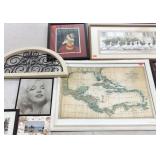 Wall art, metal scroll wall hanging