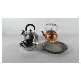 Kitchenwares, includes stainless and copper