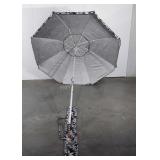 Tommy Bahama Umbrella with Storage bag, nice 6ft