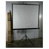 Apollo projector screen, in box, 60" x 60"