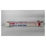 Husky plastic sheeting, 12