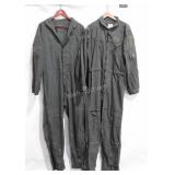 Military coveralls, both size 46L