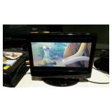 13" monitor,  GPX, nice crisp picture