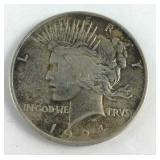 1924 Peace Dollar