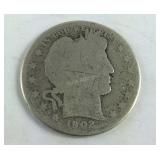 1902 Barber Half Dollar