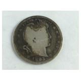 1893 Barber Quarter