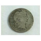 1908-D Barber Quarter