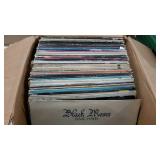 Vinyl record albums,  over 50 titles, mold on a