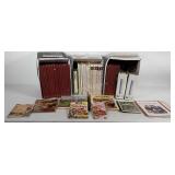 Group of cookbooks, includes Creative Cooks,