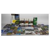 Large group of state and city maps and tourbooks