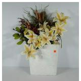 Floral arrangement,  26" tall