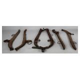 Antique horse hames/collar/ harness, one pair
