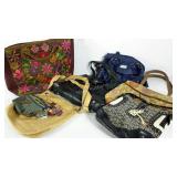 Handbag group, includes Nine West, Coach, Perlina