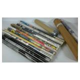 Posters, over 14 different subjects, some labeled