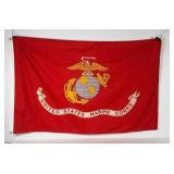 United States Marine Corps flag, 59" × 36"