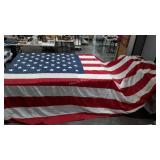 50 star American flag, needs cleaning, 10