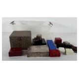 Sterilite 15qt storage tote with jewelry boxes