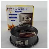 Bakeware, 9" spring form pan with box
