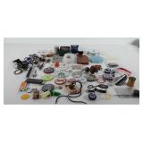 Knick knacks, includes political buttons,