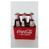 Advertising, coca-cola bottle carrier with six