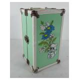 Small doll trunk, 6" x 6.5" x 9"