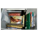 Book group, includes coffee table books, bibles,