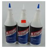 Three bottles of oil stabilizer, 32fl oz