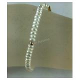 14k gold and pearl bracelet Tokyo pearls