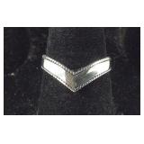 Size 6 Sterling silver ring