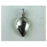 Teardrop Pendant Made in Mexico, 4.4 grams,
