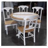 5pc Breakfast Table Set, 4ft tile top Table with