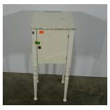 Smoking stand, copper lined, includes keys