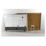 Cork board 24x18 and magnetic white board p